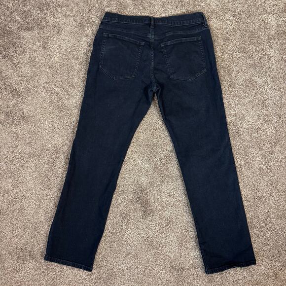 J.Crew NWT Men's Size 32x30 Straight Fit Jeans Signature Flex Dark Harbor Preppy - Picture 3 of 14